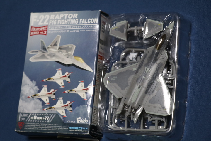 F-toys 1/144 F-22A ラプター アメリカ空軍第43戦闘飛行隊 F-toys 1