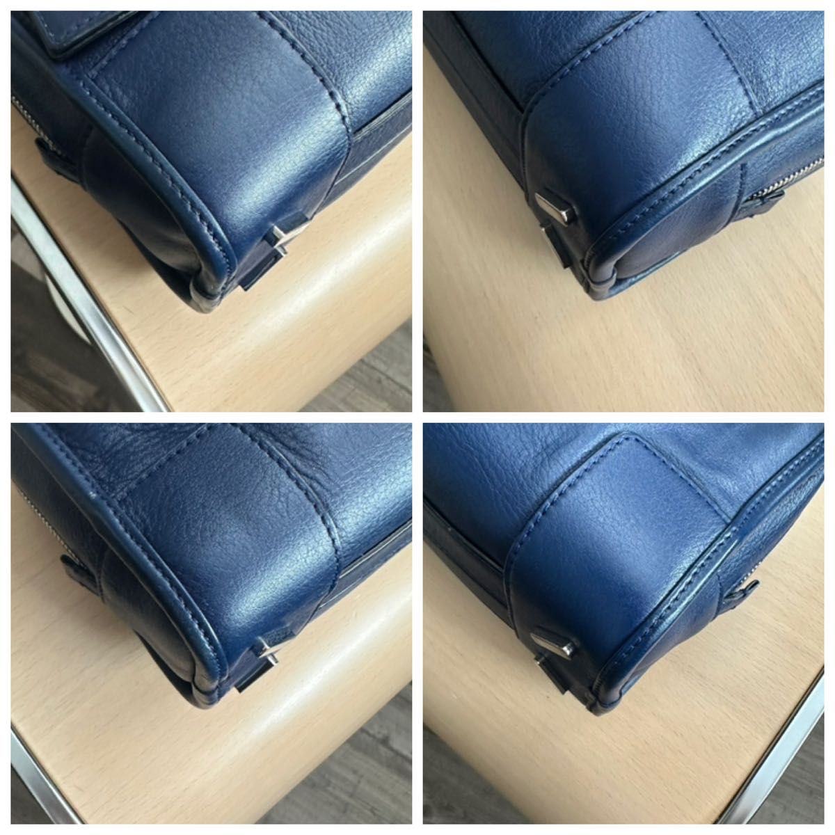 LOEWE ロエベ アマソナ23 ネイビー ブルー ハンドバッグ｜Yahoo!フリマ