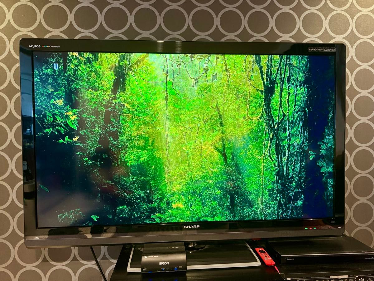 最後の国産パネル 世界の亀山モデル【美品】SHARP LC-60LV3 60インチ