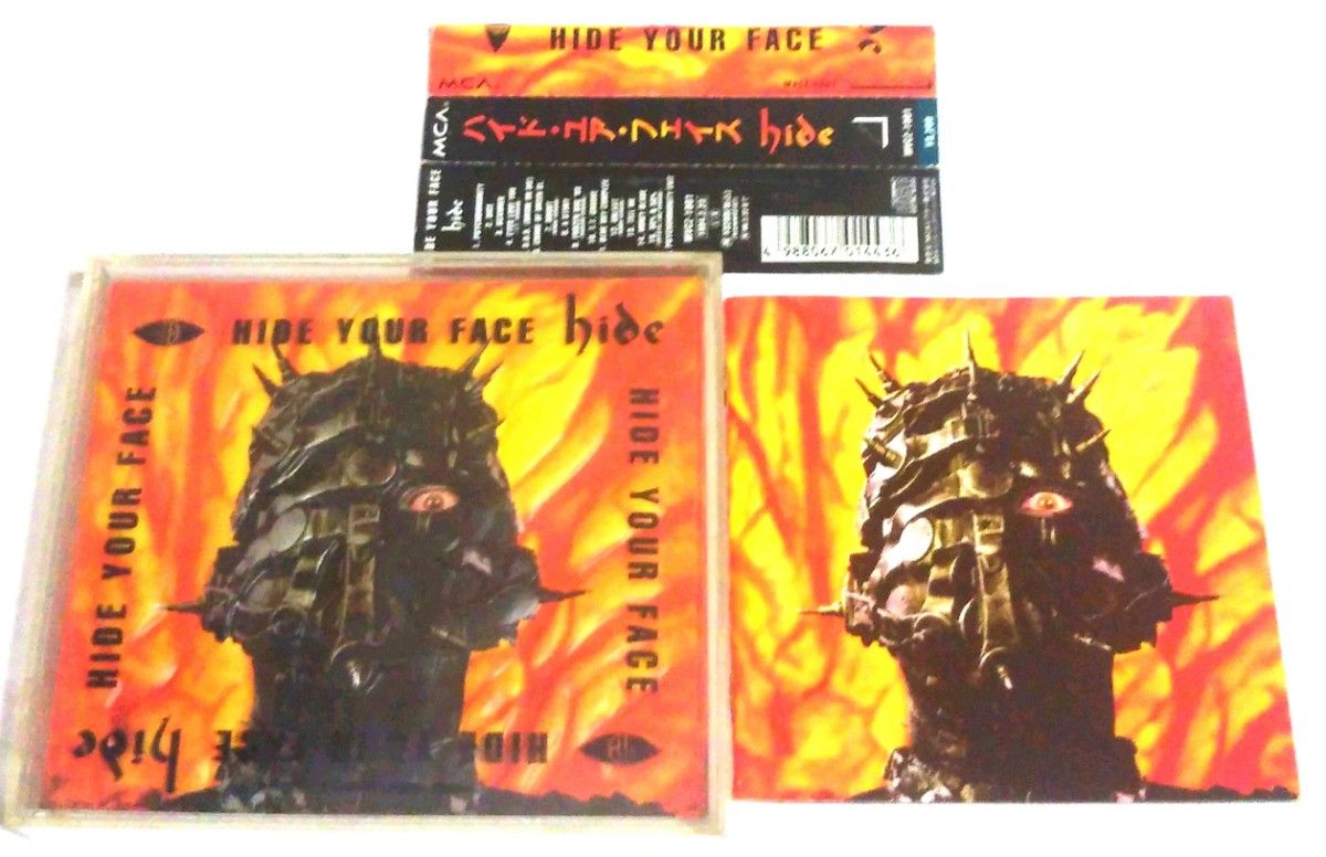 初回限定盤 特殊立体パッケージ】 hide / HIDE YOUR FACE ファースト