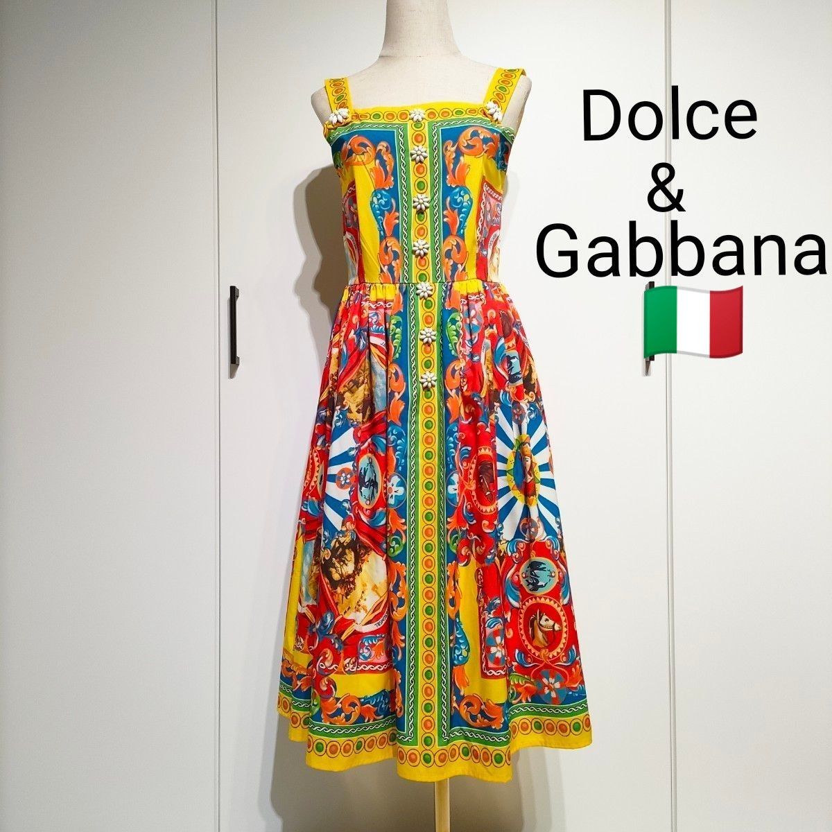 訳あり 特価 【DOLCE & GABBANA】ドルチェ&ガッバーナ ワンピース