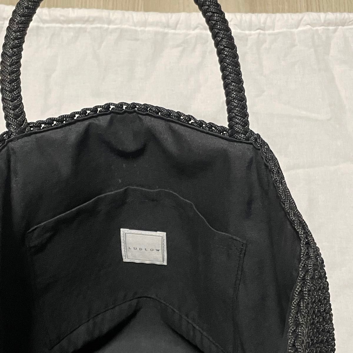 LUDLOW ラドロー コードバッグ プードル ブラック 2024年 限定品