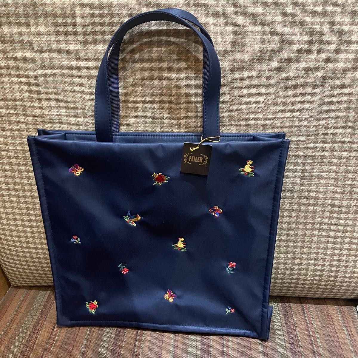 新品未使用】学校フェイラー VERY×フェイラー スクエアバッグ