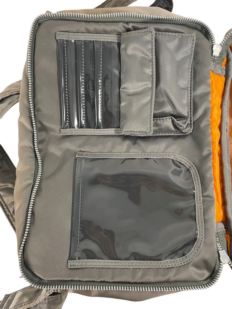 訳あり 希少色 一部変色 PORTER TANKER ポーター タンカー シルバー