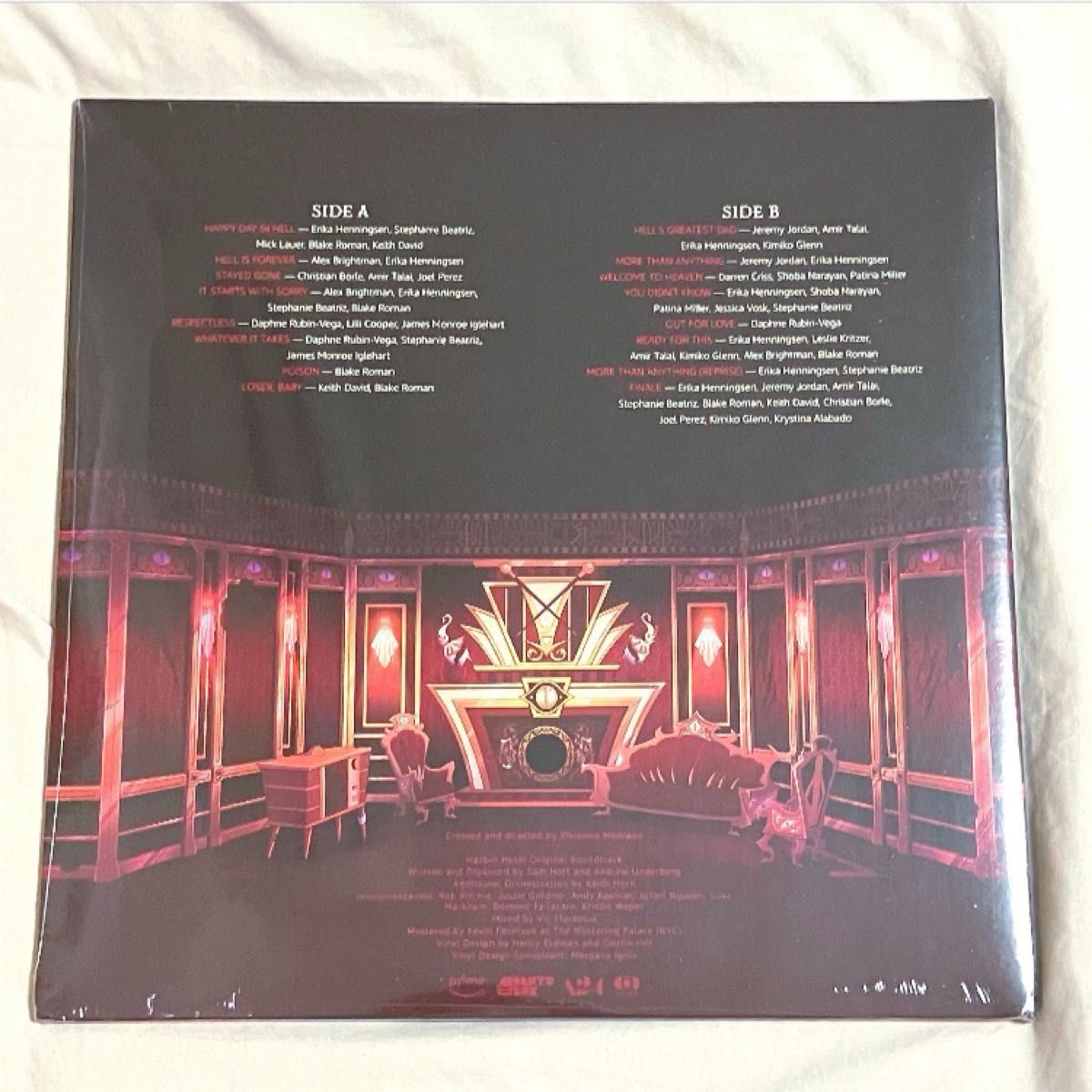 ハズビンホテル サウンドトラック レコード 限定 アラスター プロモ