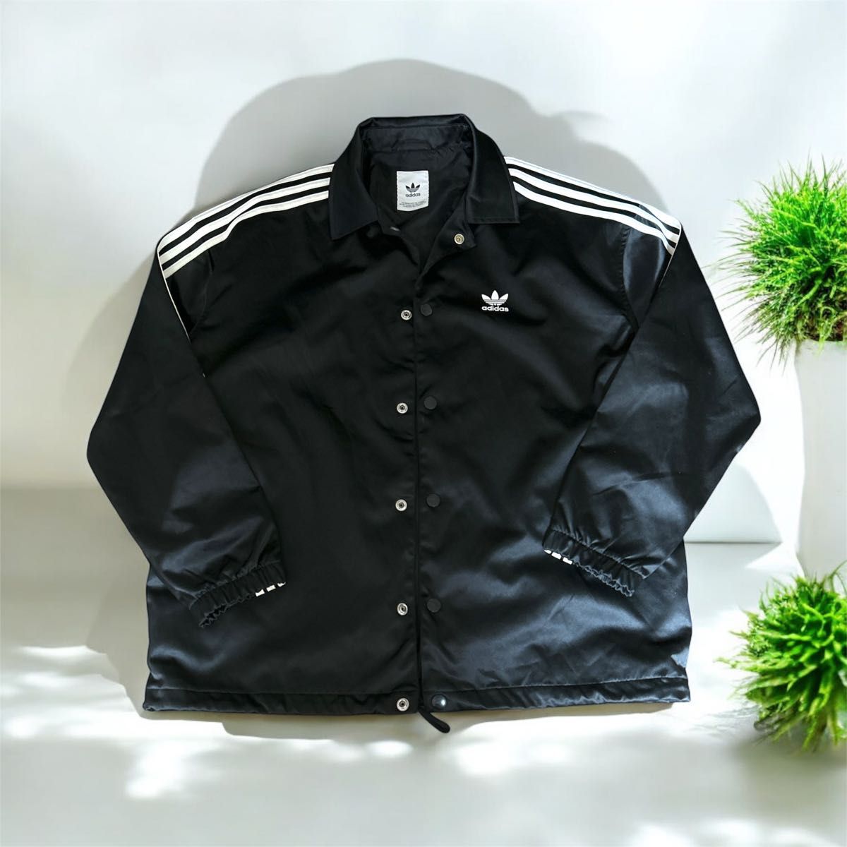 希少】常田大希着用 adidas サテン コーチジャケット トラック