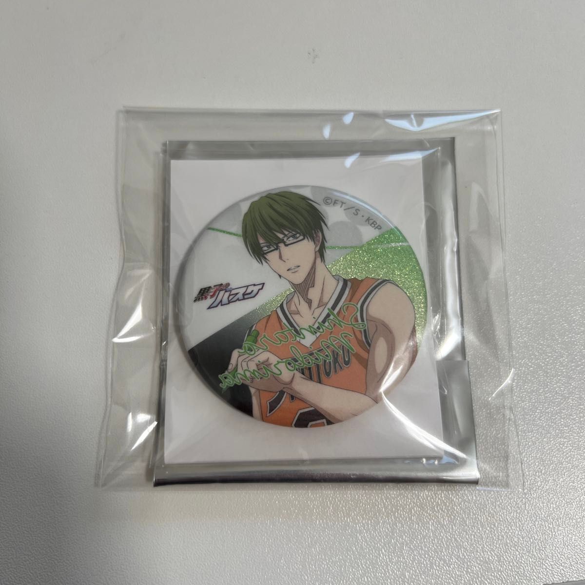 黒子のバスケ 黒バス 緑間真太郎 缶バッジ 有楽町マルイ キャラポップ