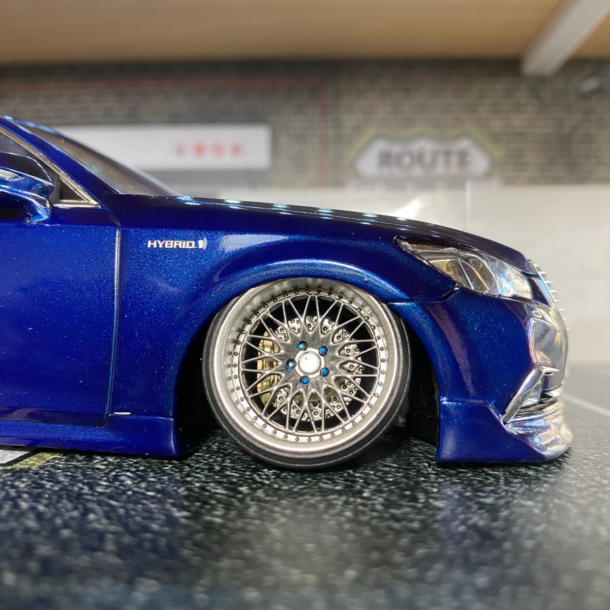 プラモデル完成品 アオシマ1/24 21クラウンロイヤル後期改｜Yahoo