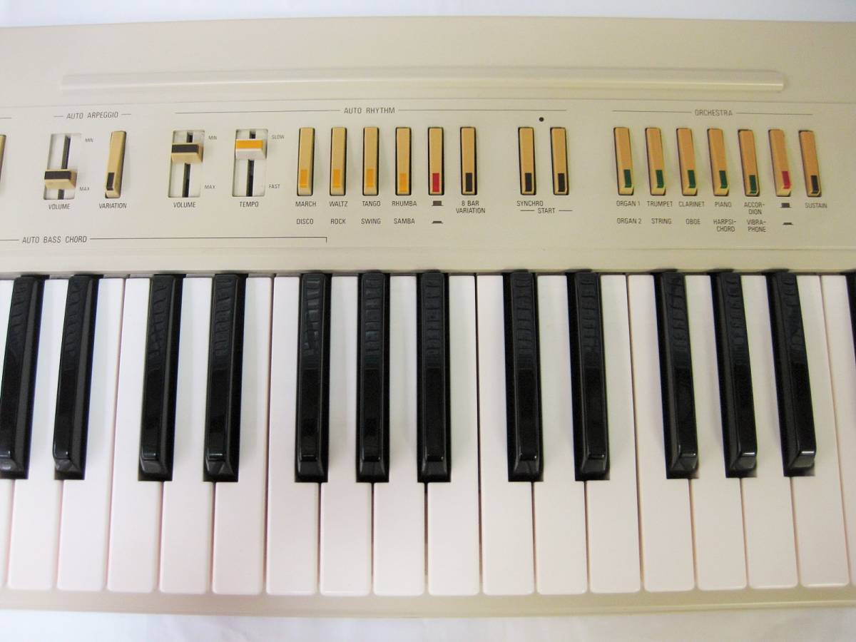 1980年 レトロ ビンテージ キーボード ヤマハポータサウンド PS-2 1980