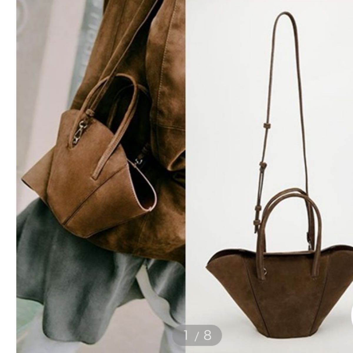 zara スエードショルダーバッグ新品｜Yahoo!フリマ（旧PayPayフリマ）