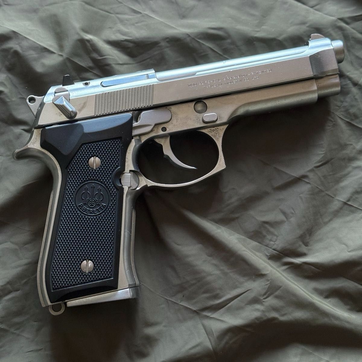 マルシン PIETRO BERETTA M92FS ステンレス 未発火 美品！ マルシン