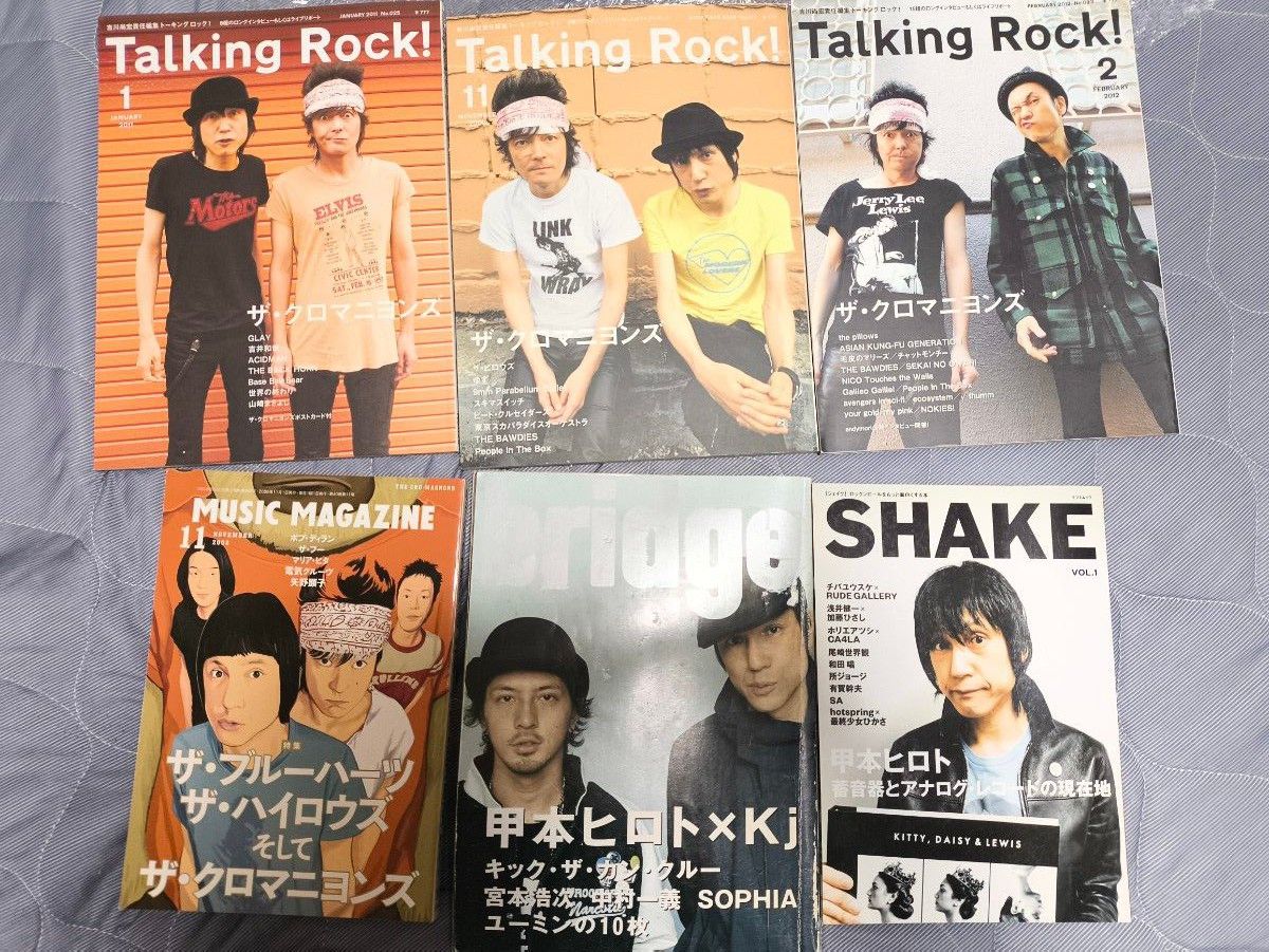 28冊 美品 ブルーハーツ ハイロウズ クロマニヨンズ 甲本ヒロト 真島