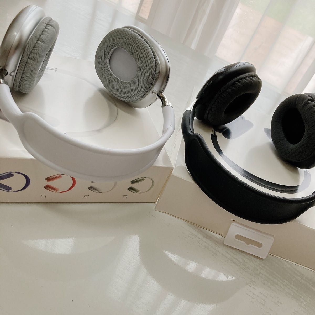 ワイヤレス ヘッドホン Apple Airpods max 互換品 ホワイト 白