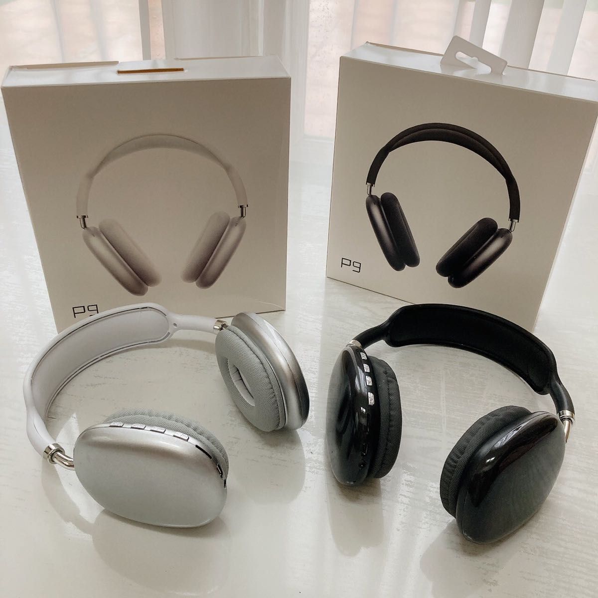 ワイヤレス ヘッドホン Apple Airpods max 互換品 ホワイト 白