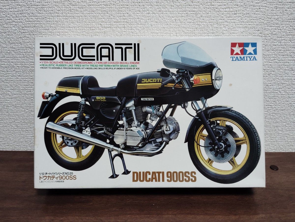 タミヤ1/12 プラモデル 未組立 オートバイシリーズ No 25 ドゥカティ