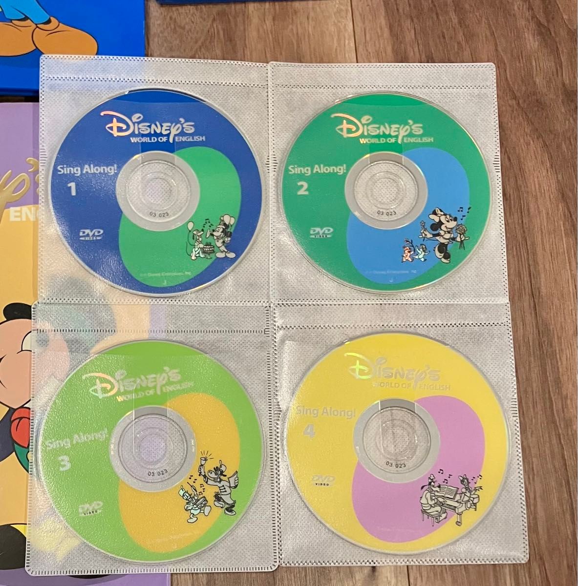 ディズニー英語システム シングアロング DWE ワールドファミリー DVD