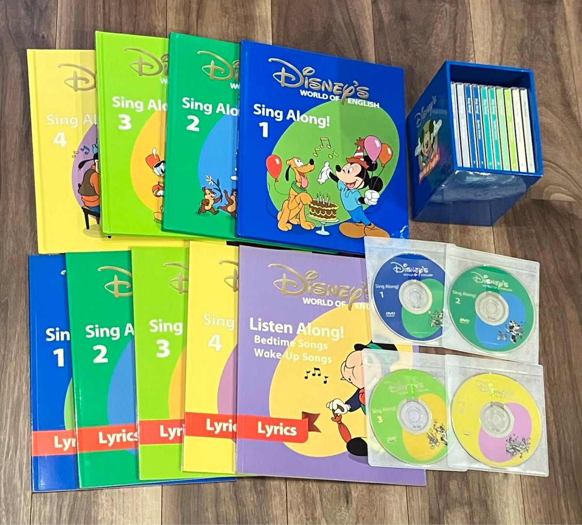 ディズニー英語システム シングアロング DWE ワールドファミリー DVD