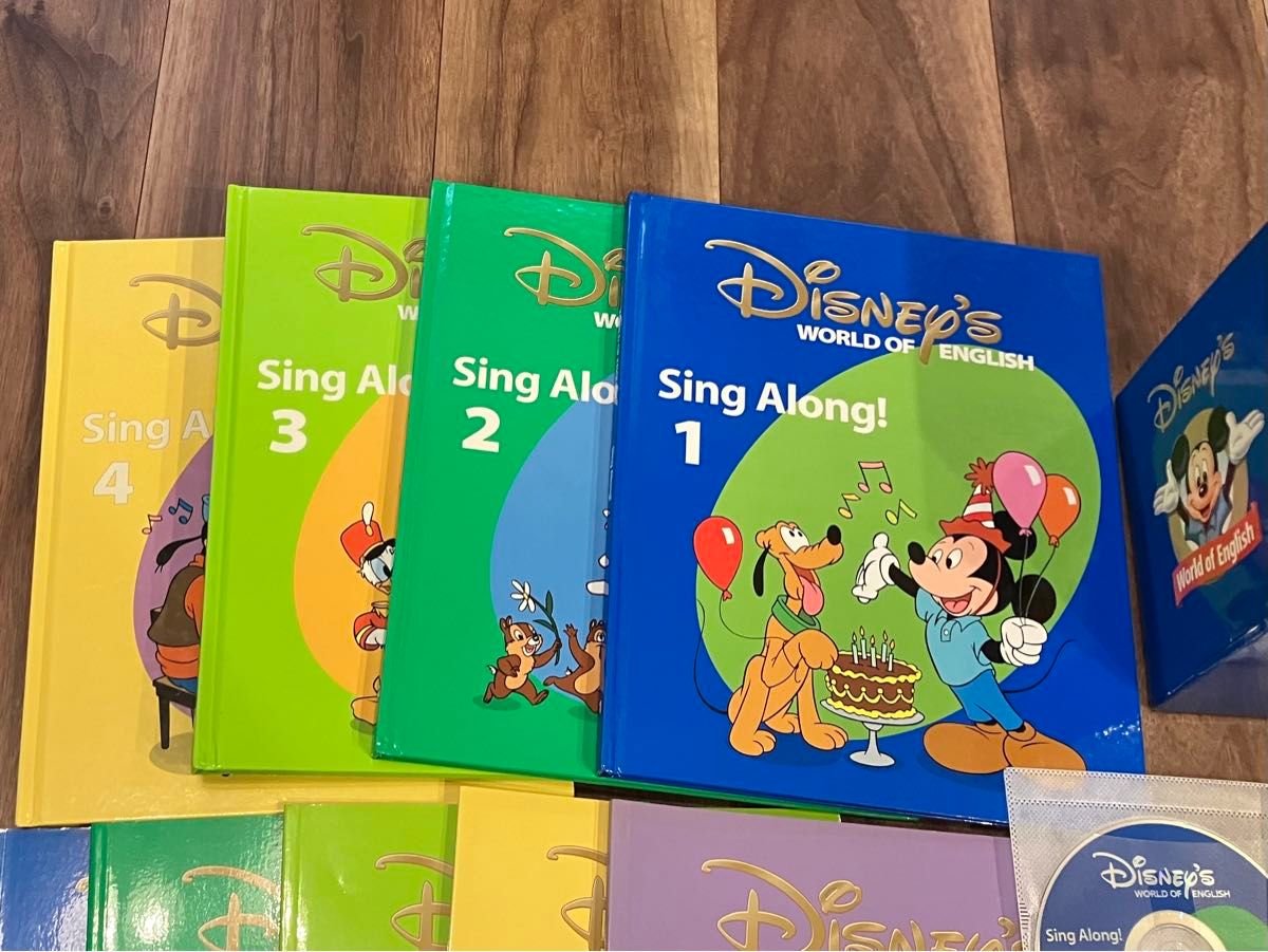 ディズニー英語システム シングアロング DWE ワールドファミリー DVD