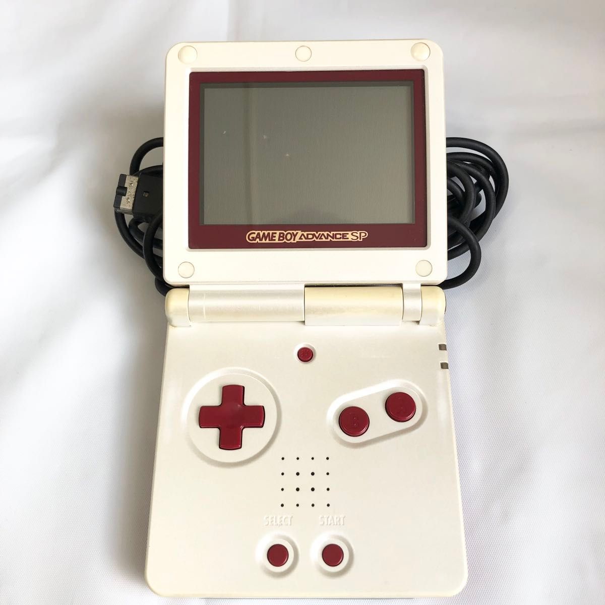 レア品】ゲームボーイアドバンスSP ファミコンカラー 動作確認済
