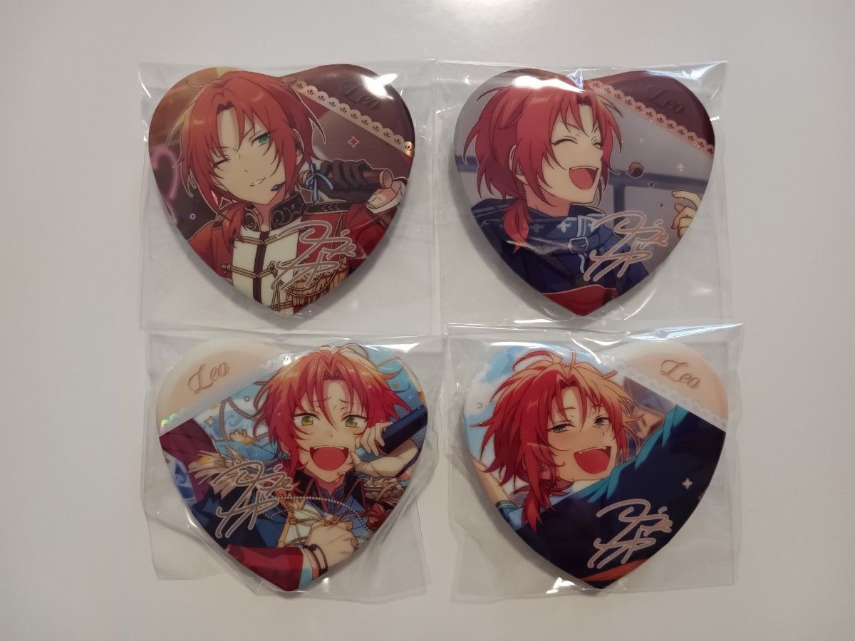 あんスタ 月永レオ 甜心 ハート 缶バッジ バレンタイン ホワイトデー