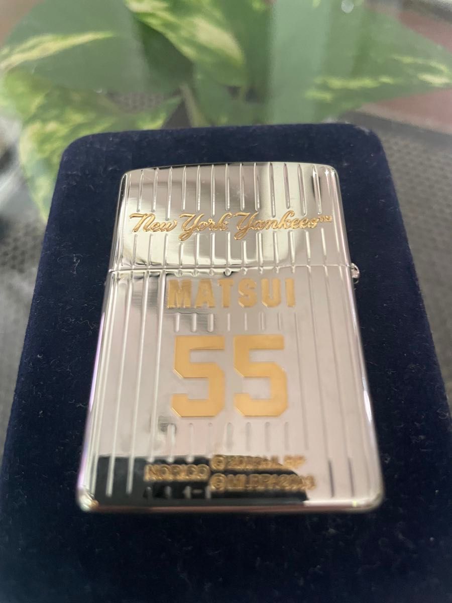 ZIPPO オイルライター 松井秀喜モデル ニューヨークヤンキース ジッポ
