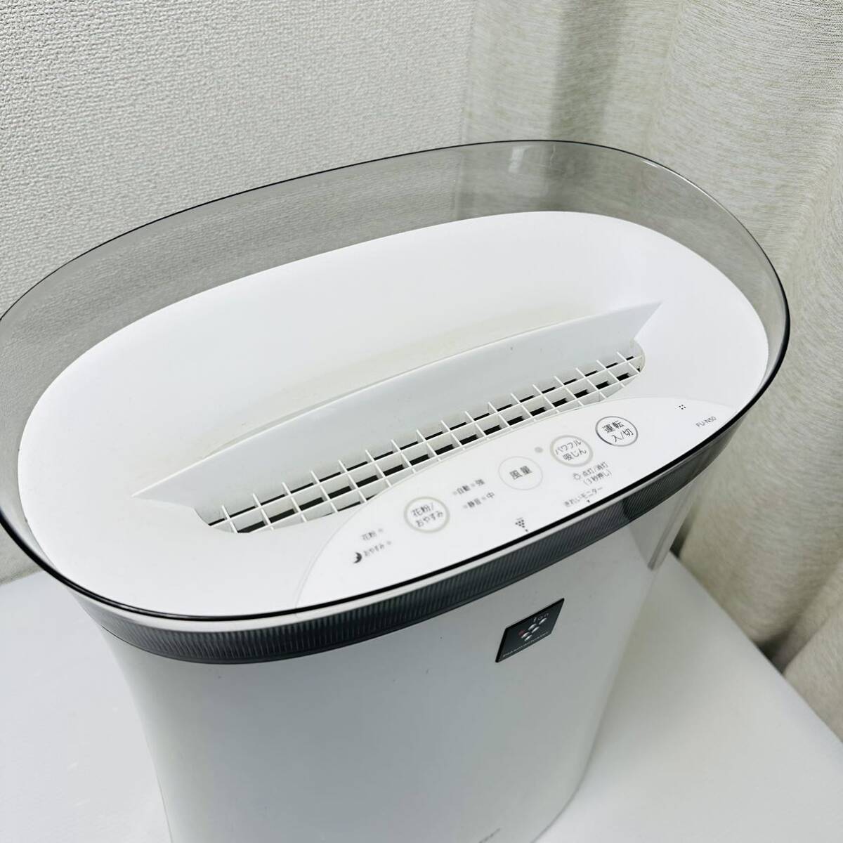 良品】 SHARP シャープ FU-N50BK-W プラズマクラスター 空気清浄機