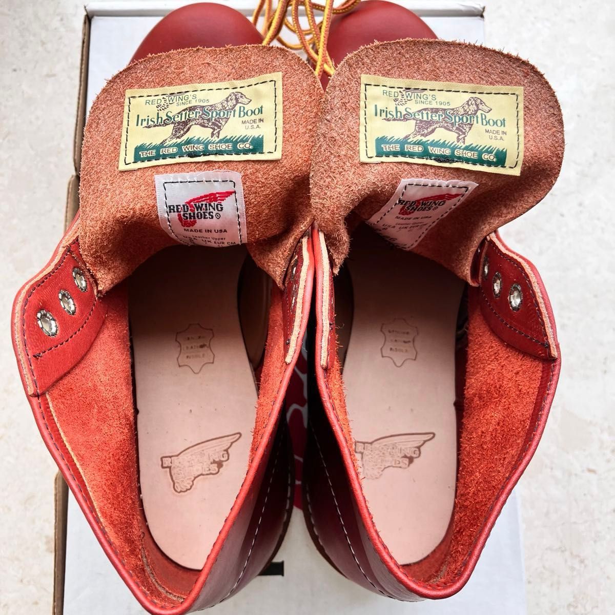 新品未使用】 RED WING レッドウィング 8166 犬タグ復刻 8D 26センチ