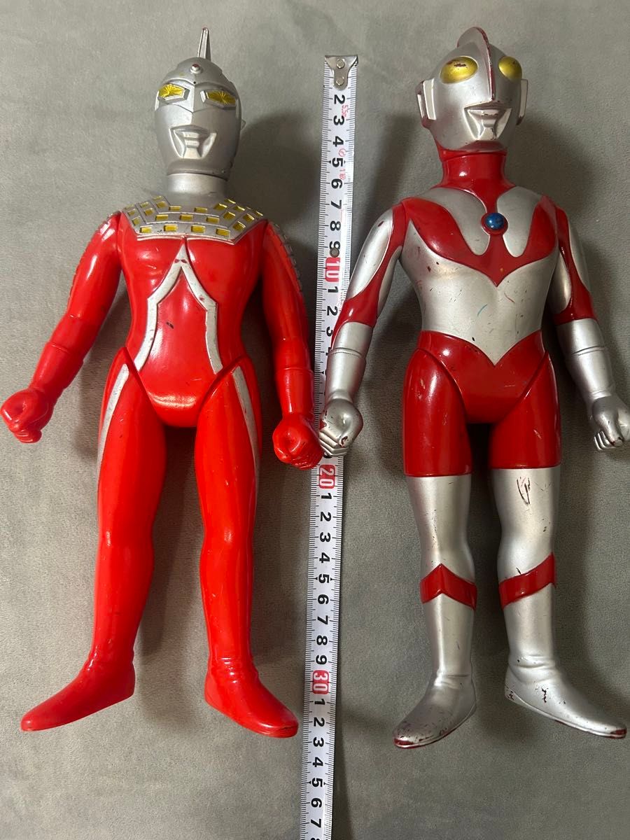 中古品 希少 当時物 バンダイ ウルトラマン ウルトラセブン ソフビ