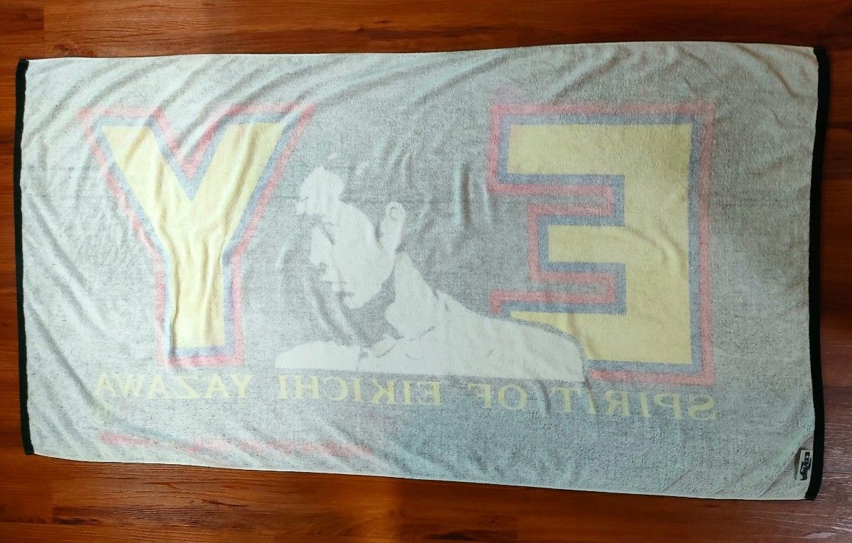 美品】 矢沢永吉スペシャルビーチタオル横顔シルエット EY SPIRIT OF