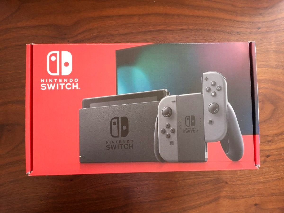 Nintendo Switch 本体 ニンテンドースイッチ グレー 初期化済み HAD-S