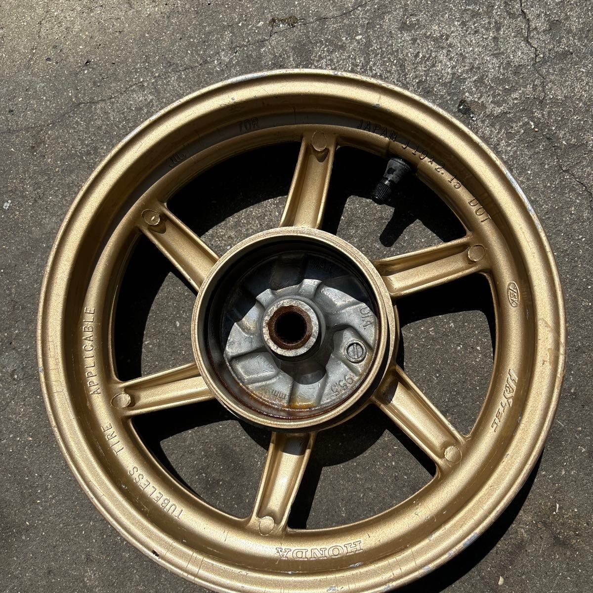 ライブディオZX アルミ ホンダ ライブDIO リアホイール｜Yahoo!フリマ