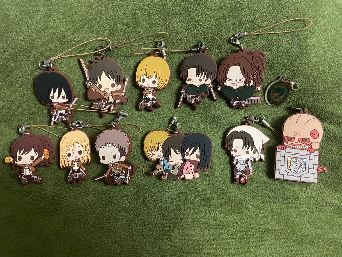 進撃の巨人 ラバーストラップ まとめ｜Yahoo!フリマ（旧PayPayフリマ）
