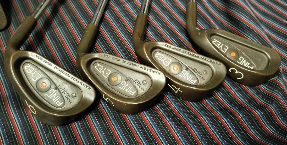 PING ピン EYE2 ベリリウムカッパー オレンジドット アイアンセット