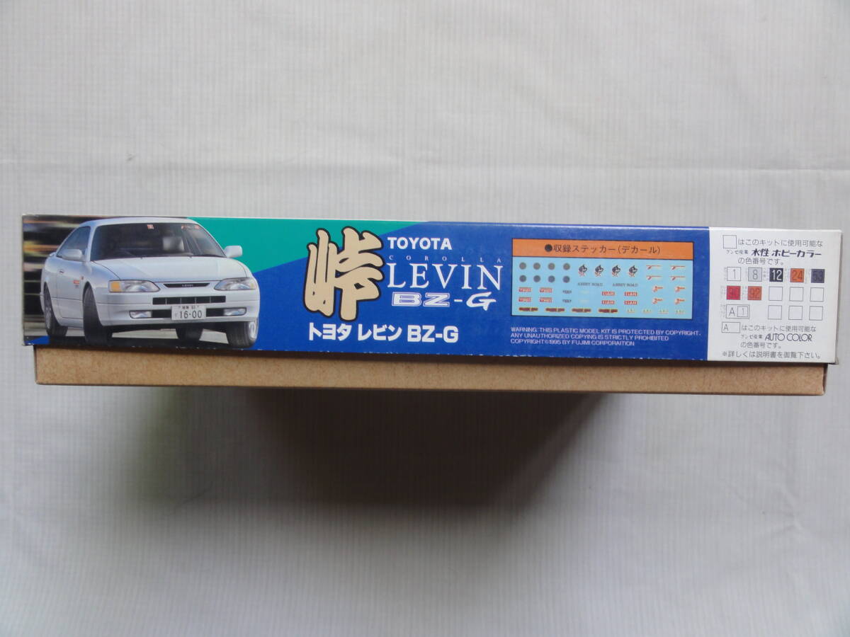 Yahoo!オークション - フジミ 1/24 トヨタ レビン BZ-G （AE111）