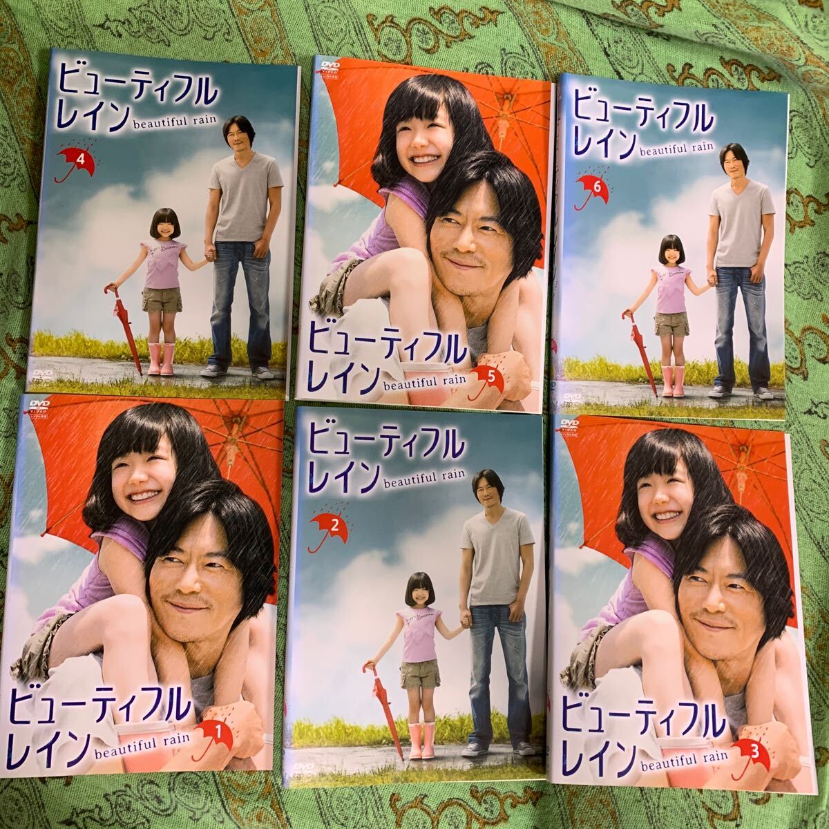 ビューティフルレイン DVD 全巻セット レンタル落ち 全6巻 豊川悦司