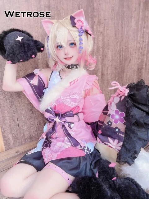 Yahoo!オークション - ホロライブEN コスプレ衣装 FUWAMOCO フワモコ