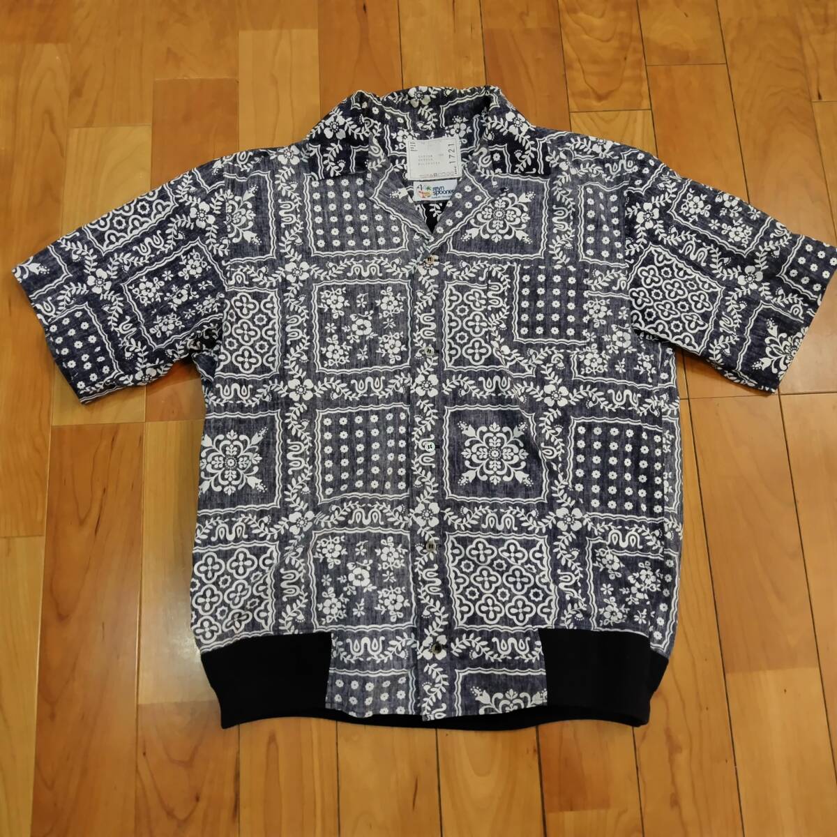 sacai × REYN SPOONER サカイ × レインスプーナー/ネイビー /size2/18