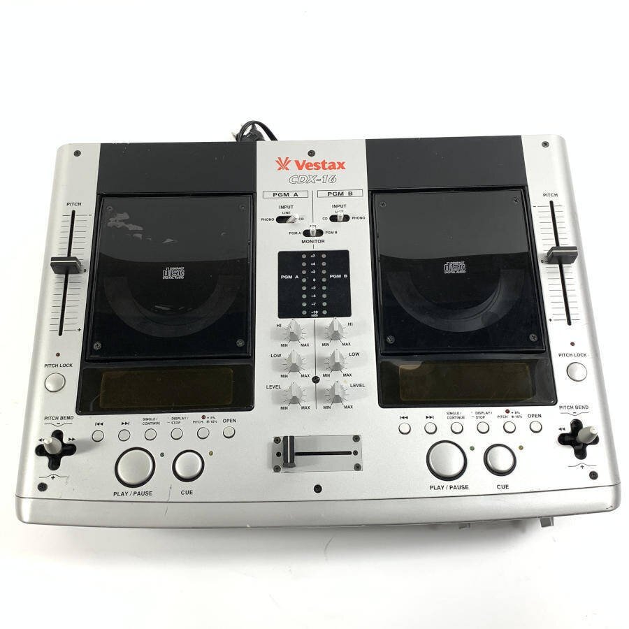 Yahoo!オークション - Vestax ベスタクス CDX-16 デュアルCDプレーヤー