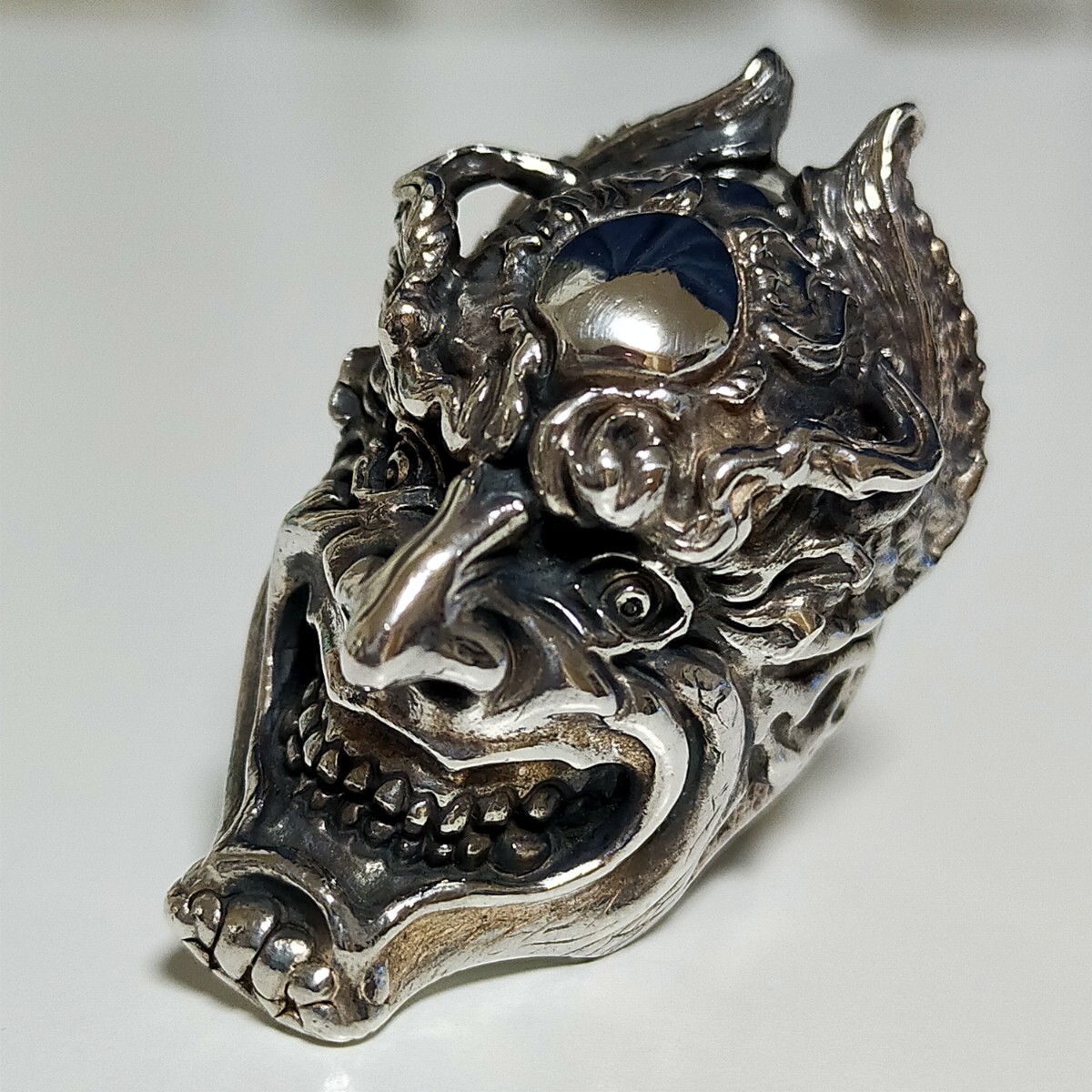 LEGIOMADE レギオメイド LMR_041 魔神 リング 指輪 定価70 400円 18号