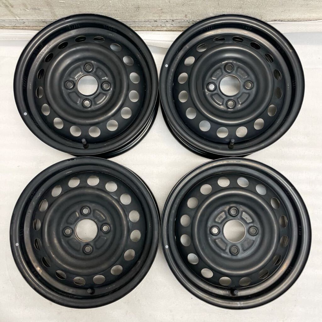 ホンダ純正 14インチ 4 5J+40 スチールホイール 4本SET N-BOX N-ONE N