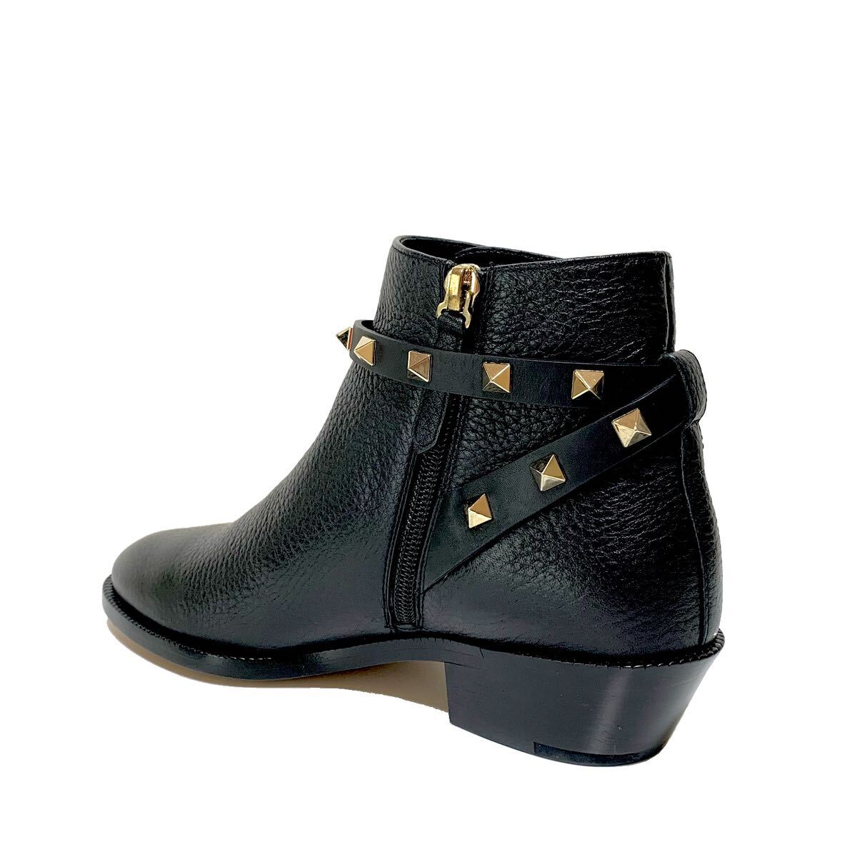 未使用 VALENTINO GARAVANI ヴァレンティノ スタッズ ベルト レザー