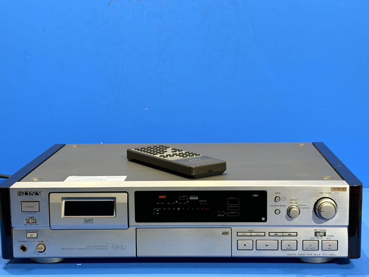 ジャンク品】DATデッキ ソニーDTC-59ES Sony