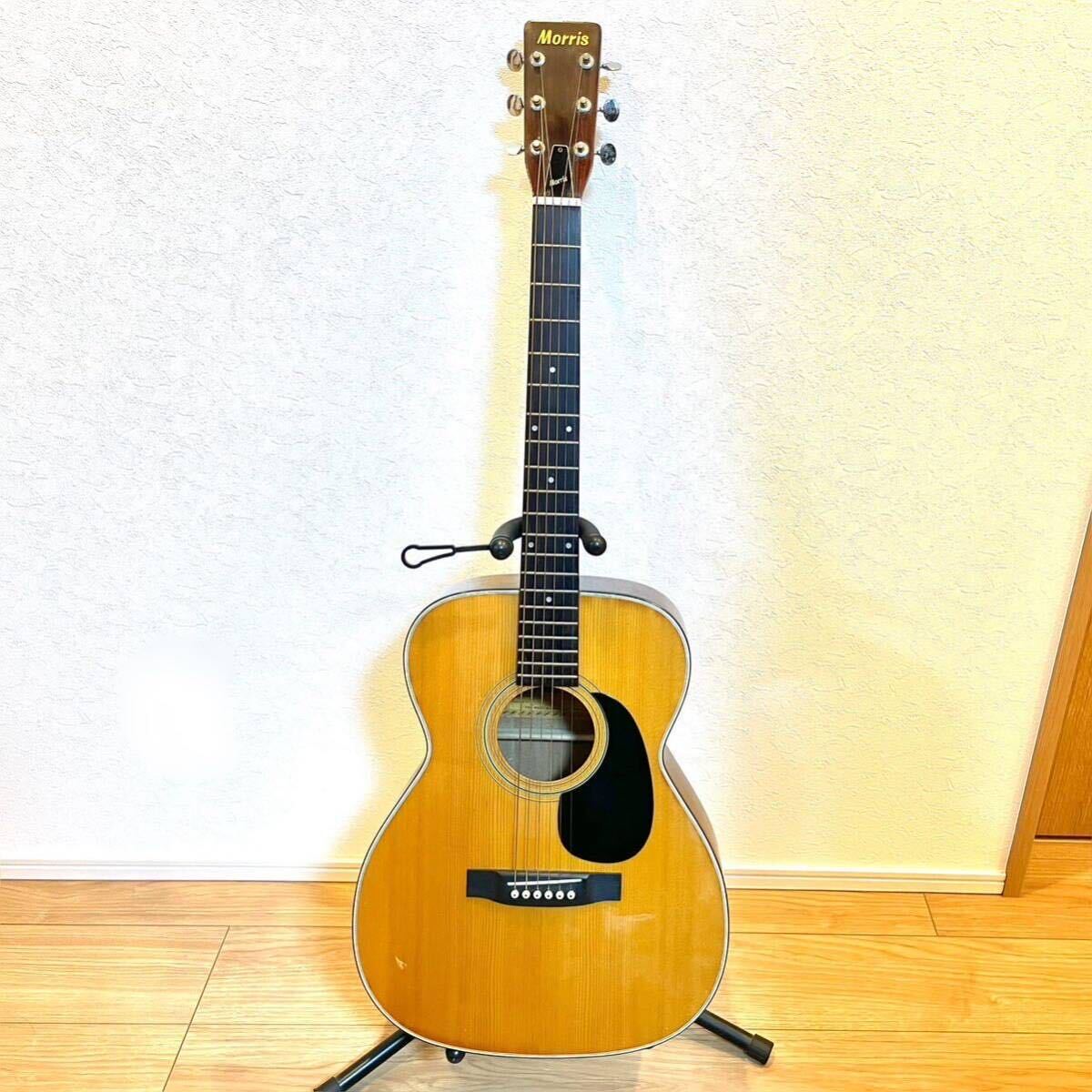 Morris F-18アコースティックギター ケース付き 1974？ Morris F-18