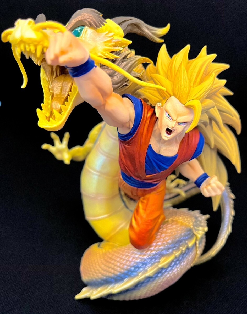 ドラゴンボールZ フィギュア 孫悟空 龍拳 約19cm スーパーサイヤ人3 龍