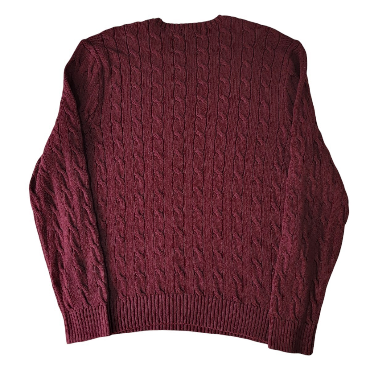 永遠の定番】ポロラルフローレン POLO BRALPH LAUREN ケーブルニット