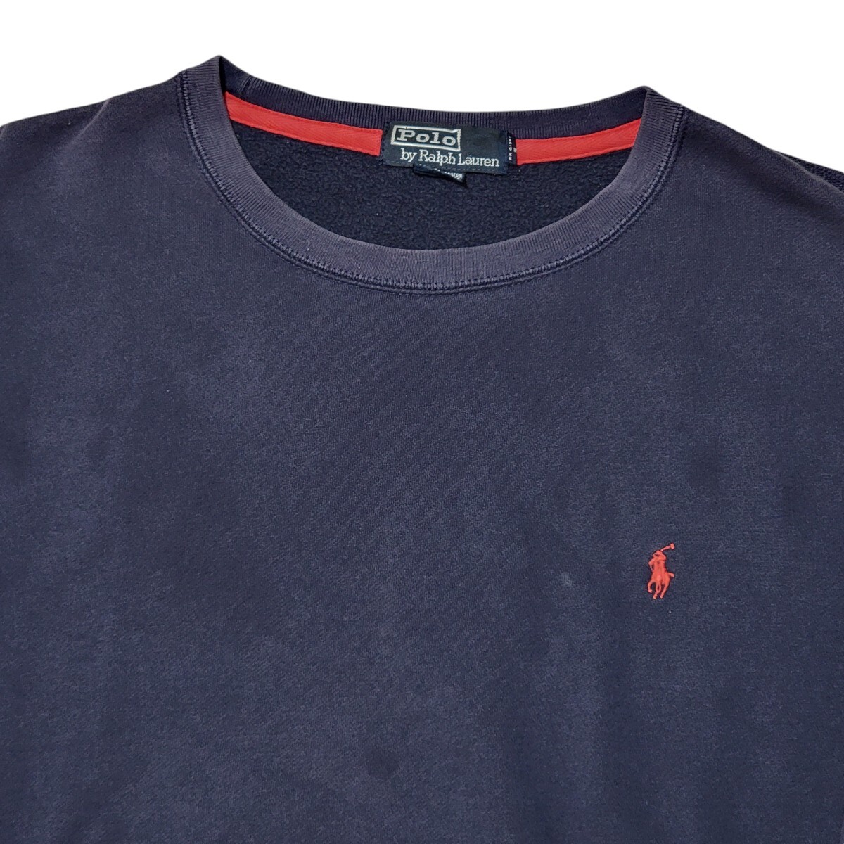 80S-90S】北マリアナ諸島製 ナス紺 POLO BY RALPH LAUREN ポロバイラル