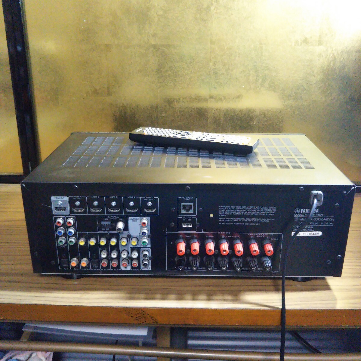 フ*ン様 Yamaha RX-V575 AVアンプ リモコン付属 中古品 フ*ン様 Yamaha