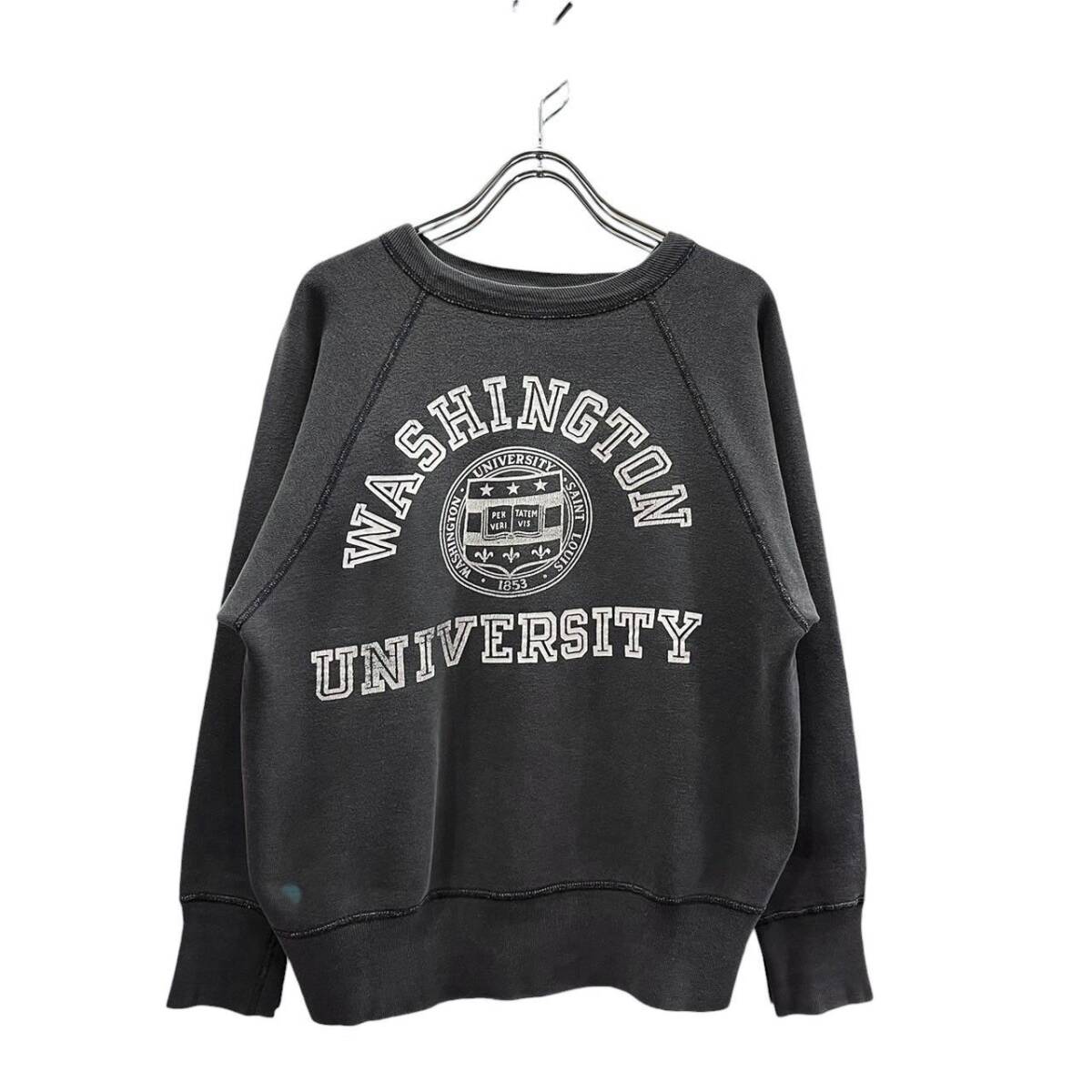 ブラック 60s ビンテージ チャンピオン ランタグ ラグランスリーブ