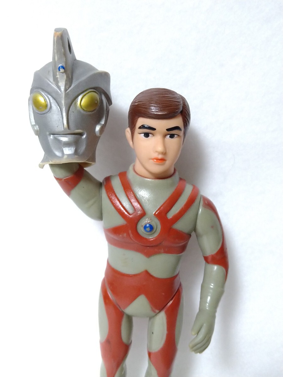 Yahoo!オークション - 当時物 ブルマァク ウルトラマンA 面取れ ソフビ