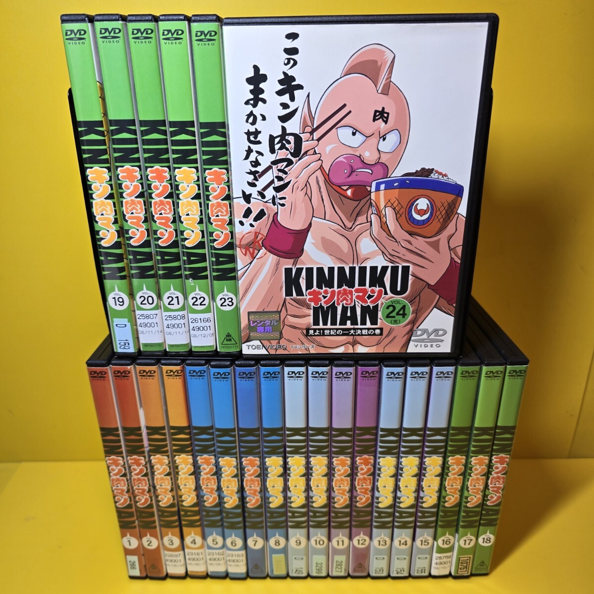 新品ケース交換済み キン肉マン DVD 24巻セット｜Yahoo!フリマ（旧